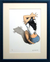 Petr Ptáček  - Kočka - grafika